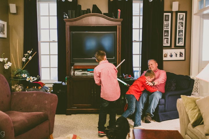 Kids playing with light sabers