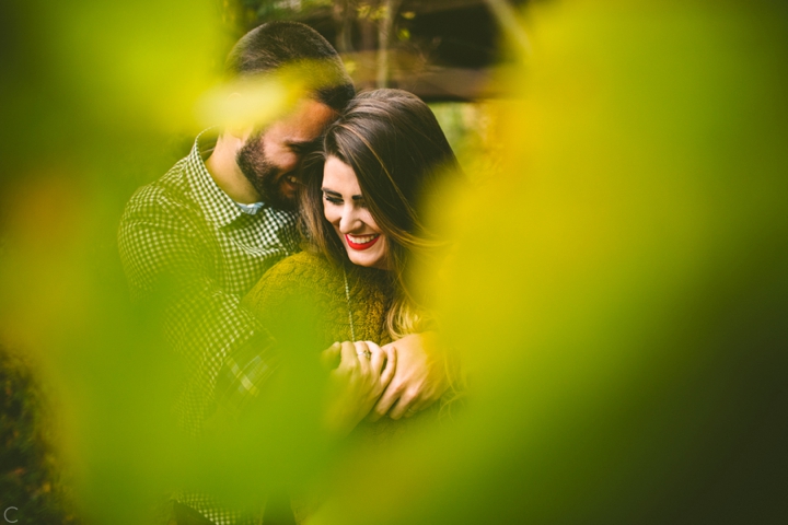 Husband and wife in Durham Central Park