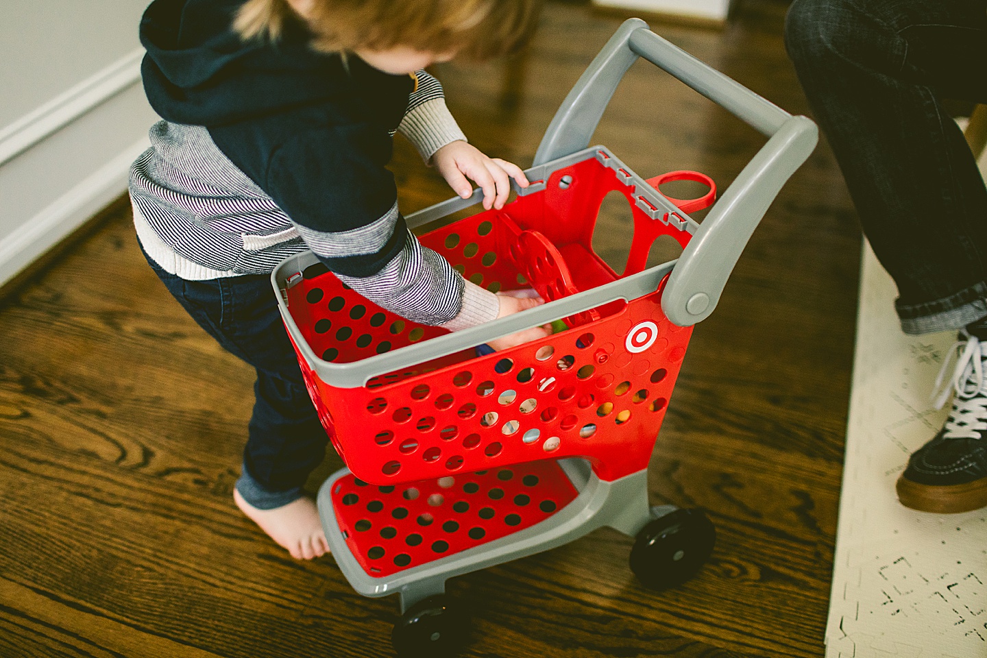 Kid sized Target shopping cart