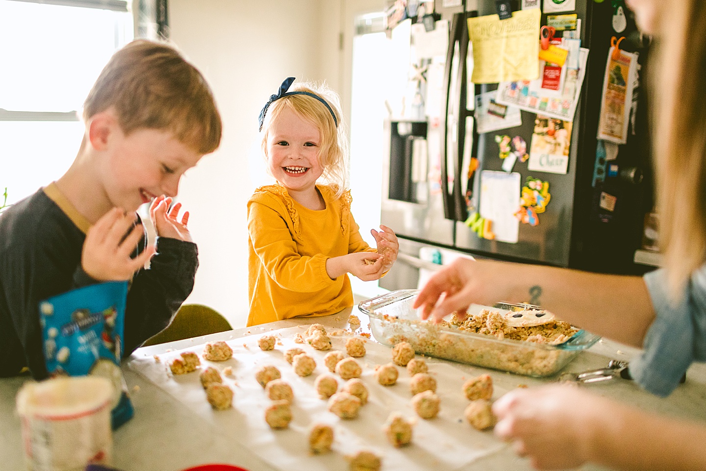 Documentary family photographer Durham NC