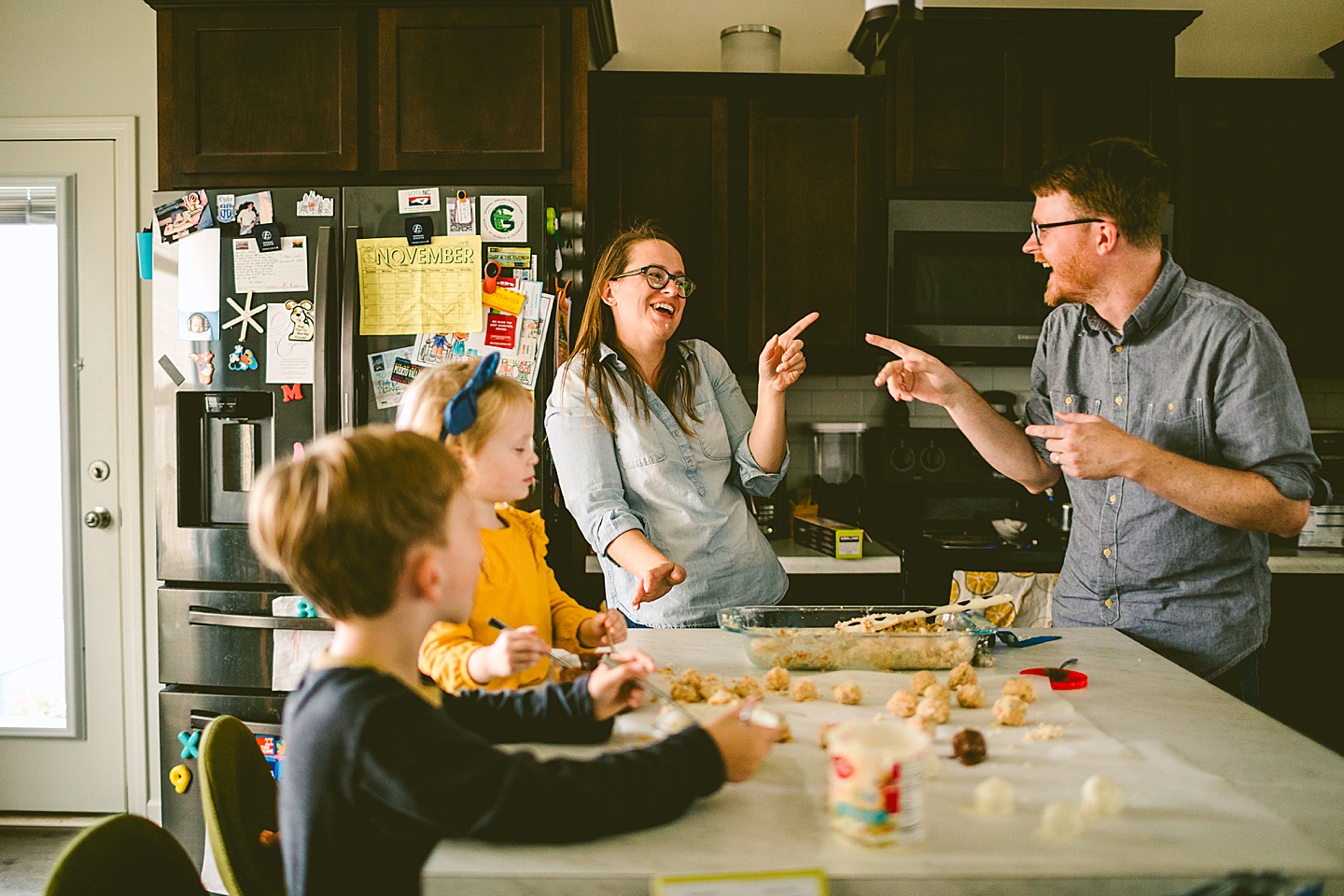 Documentary family photographer Durham NC