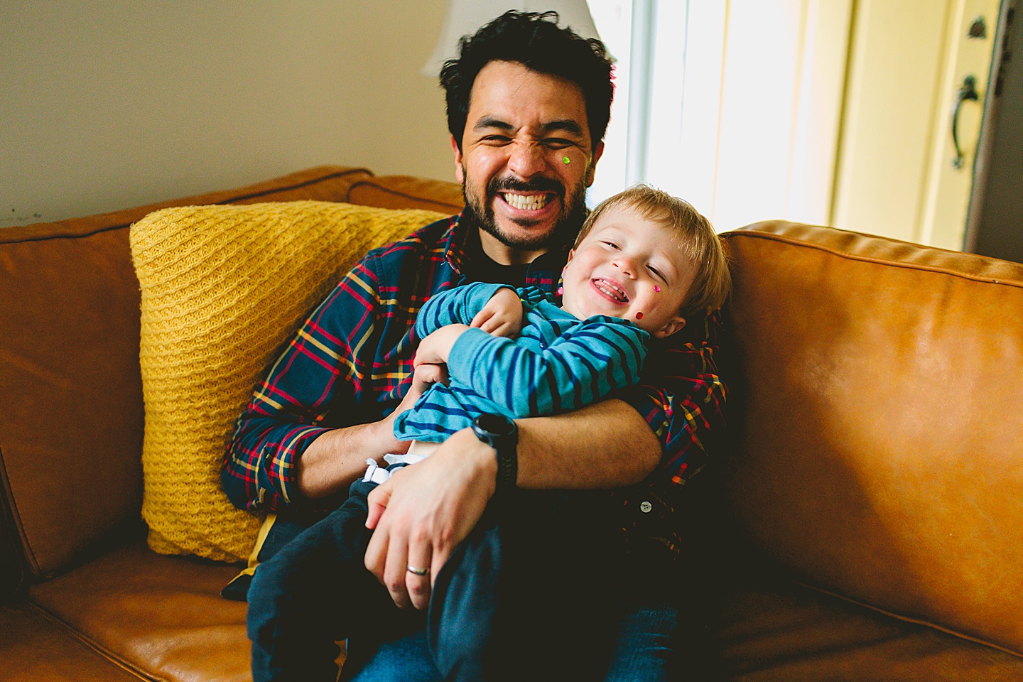 Father and son portraits