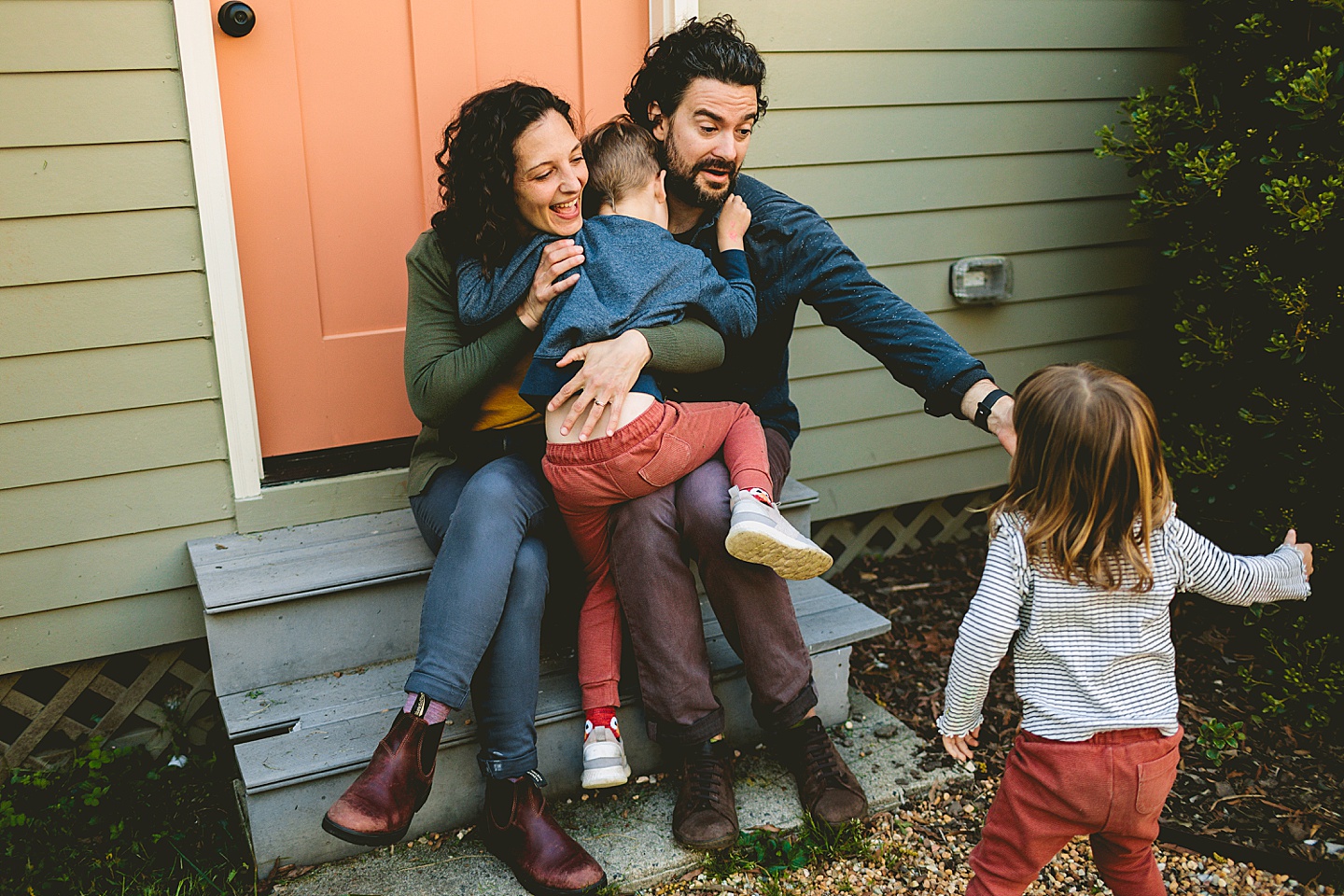 Durham family photographer at home