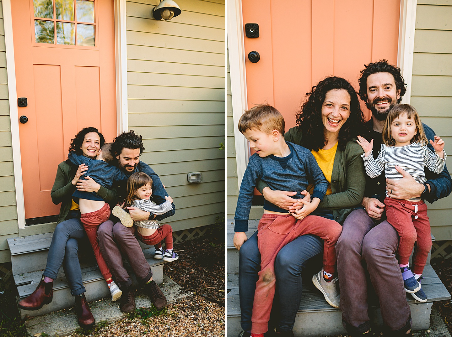 Durham family photographer at home