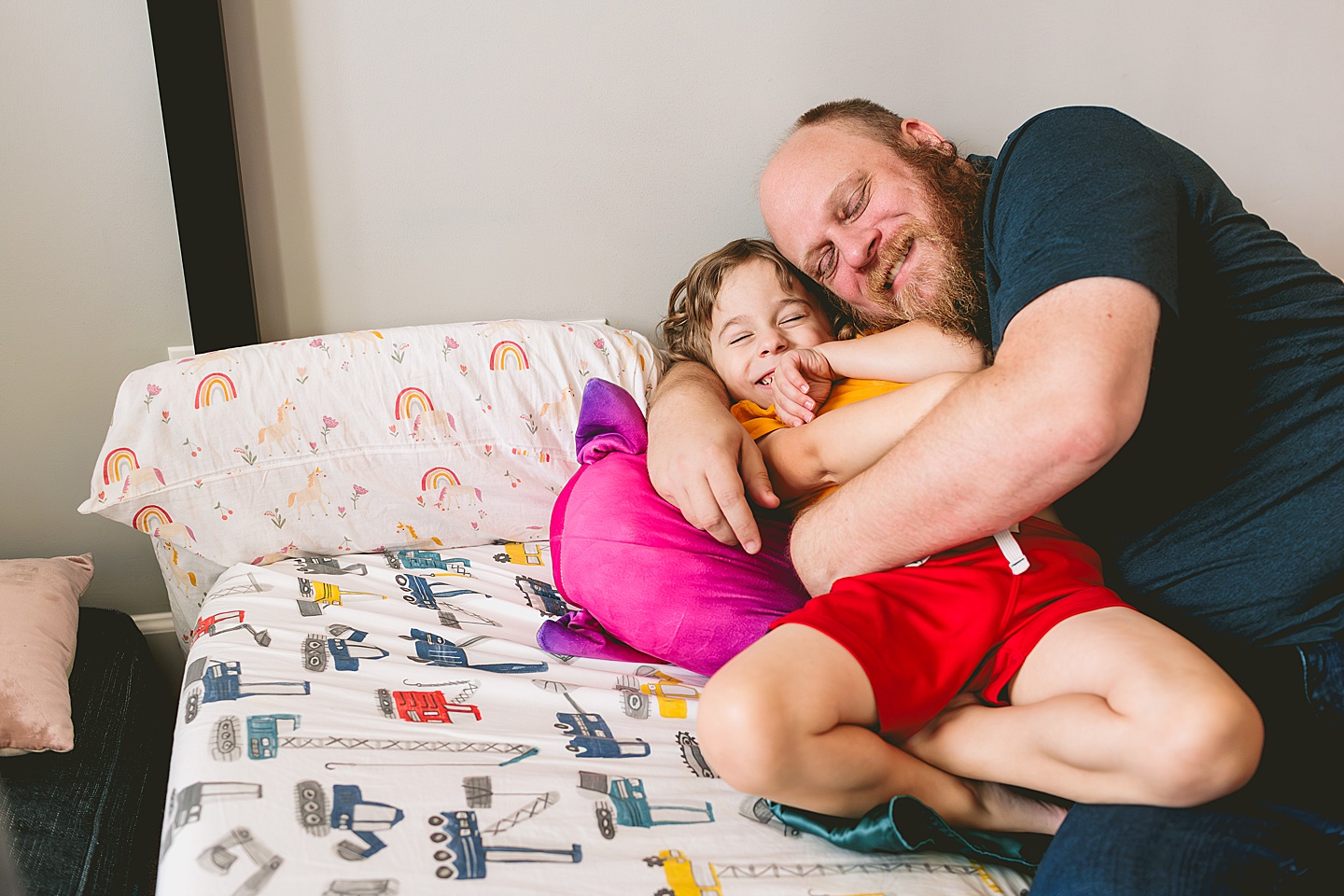 Father and son portraits