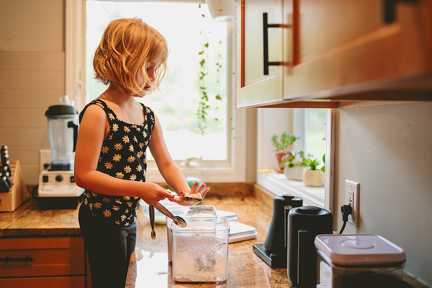 Child baking