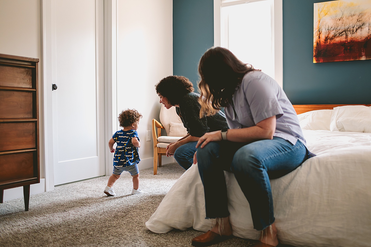 Toddler walking