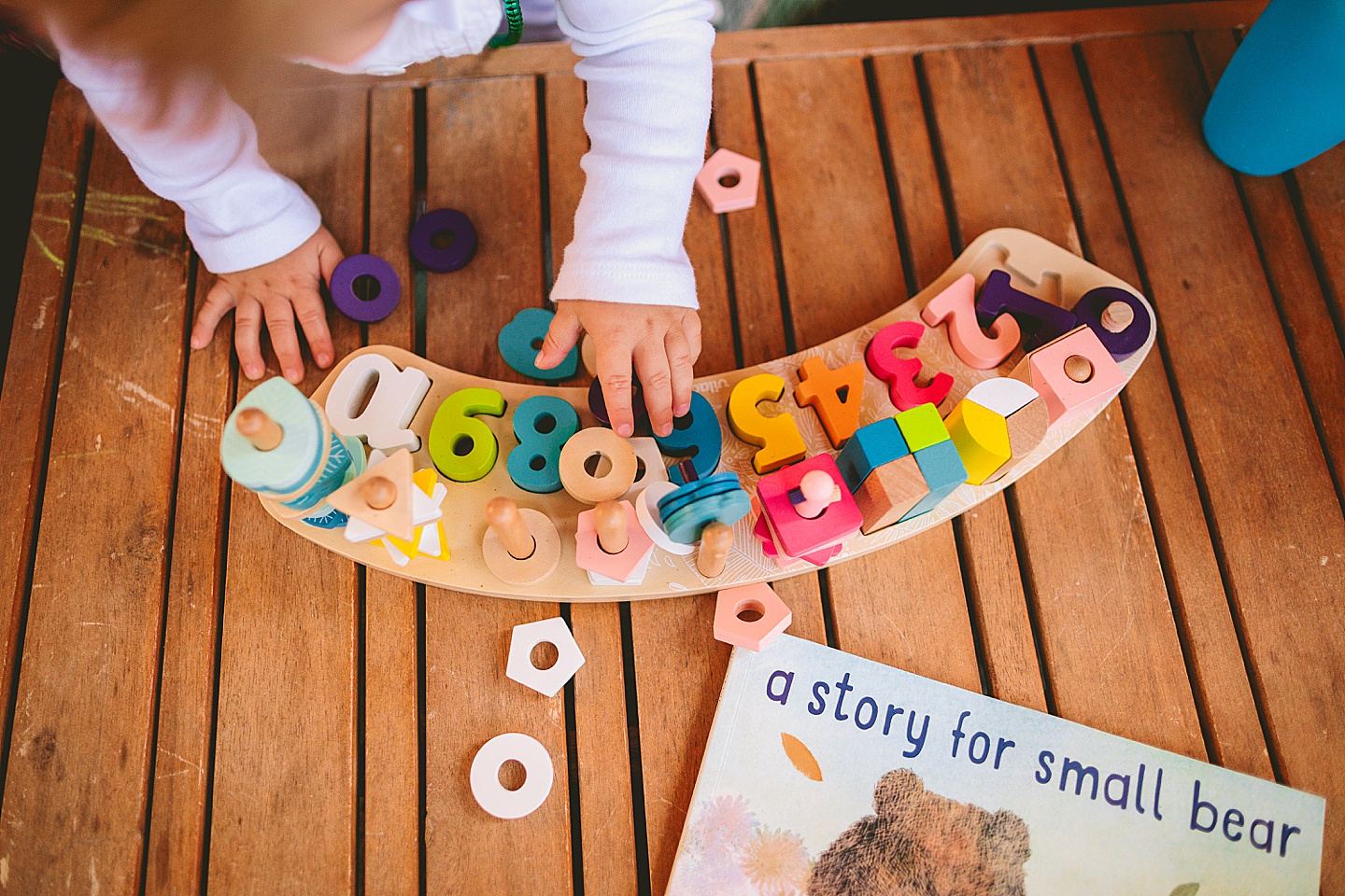 Toddler photos at home