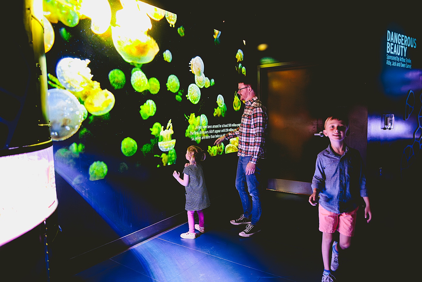 Kids exploring Greensboro Science Center