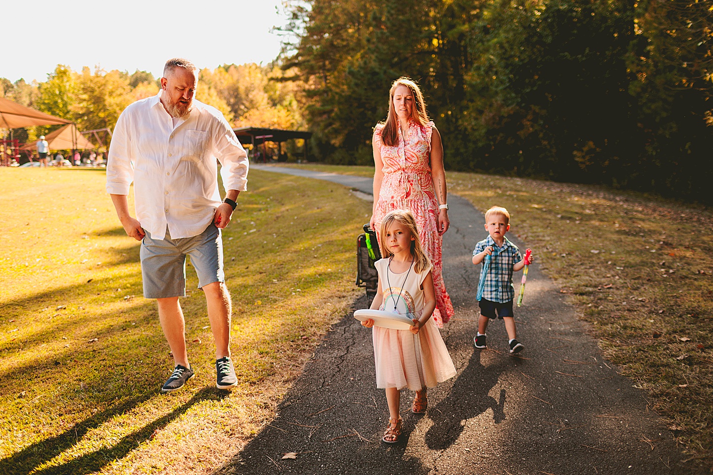 Family Photographer - North Carolina Family Park Photo Session