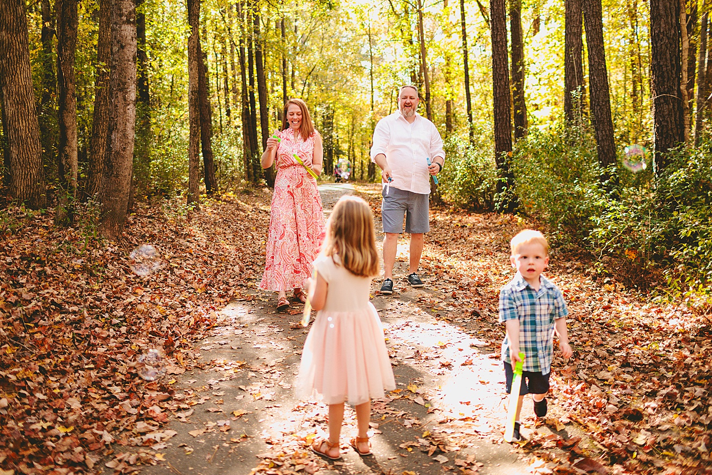 Family Photographer - North Carolina Family Park Photo Session