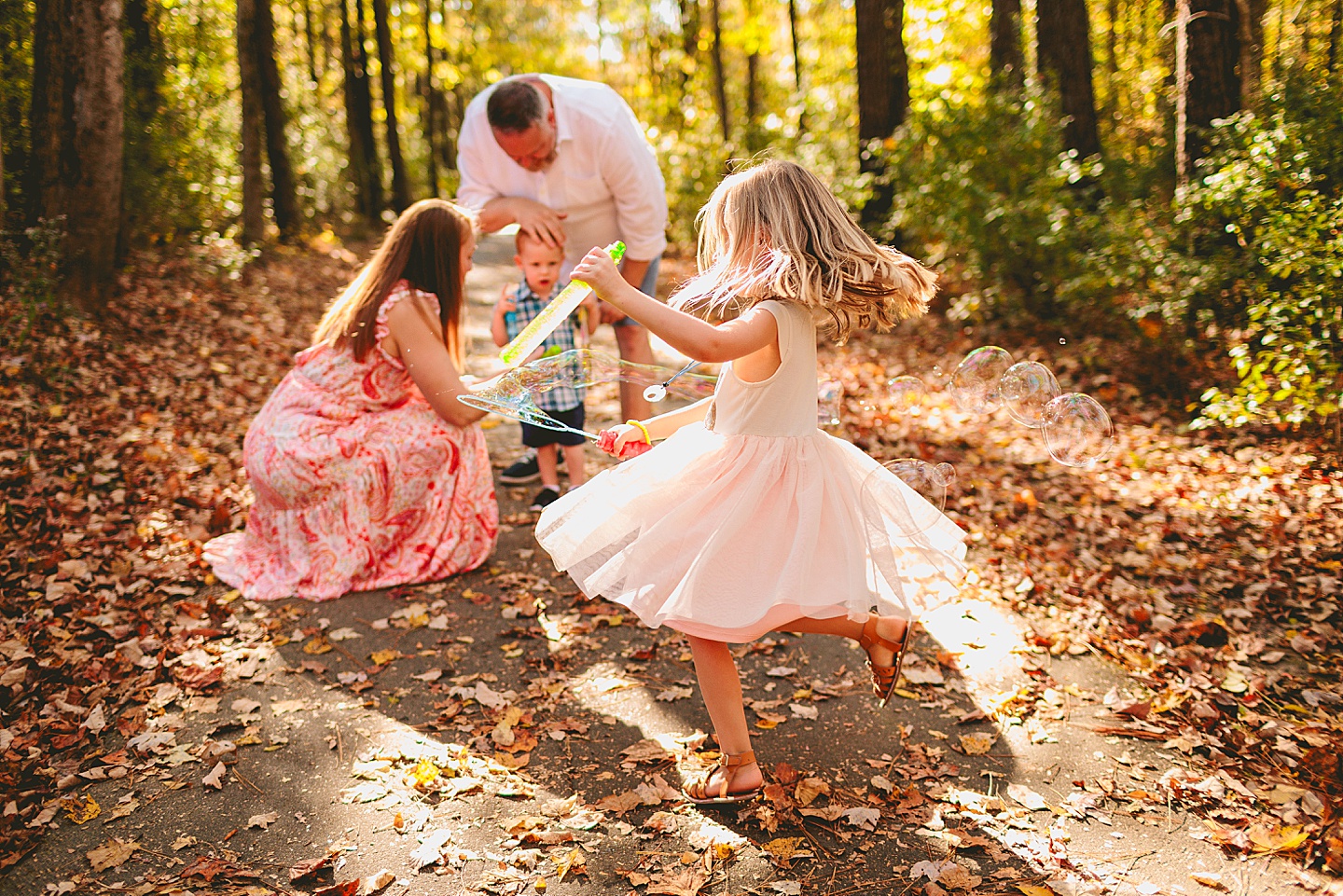 Family Photographer - North Carolina Family Park Photo Session