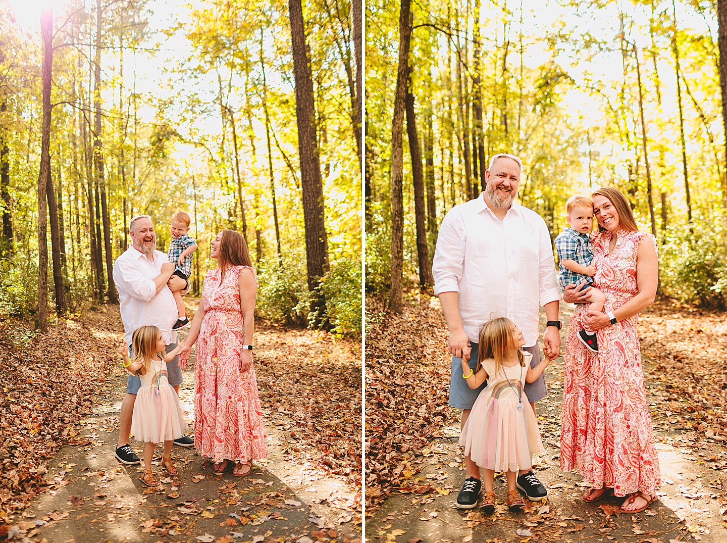Family Photographer - North Carolina Family Park Photo Session