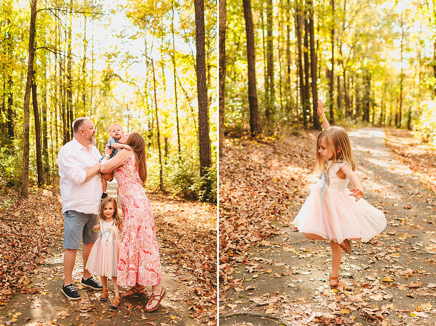 Family Photographer - North Carolina Family Park Photo Session