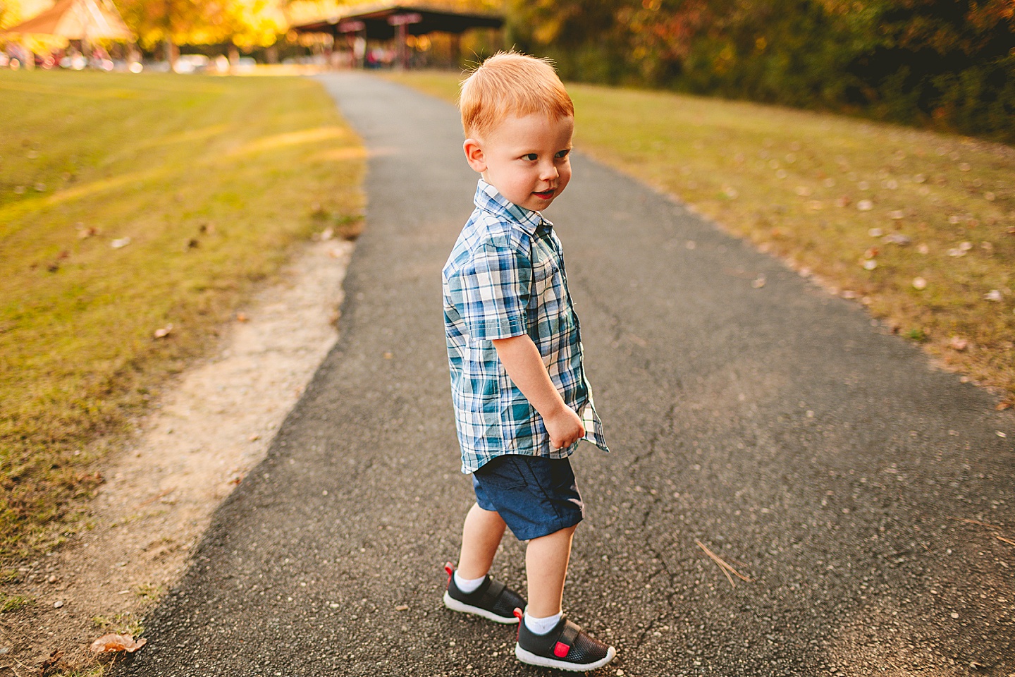 Family Photographer - North Carolina Family Park Photo Session