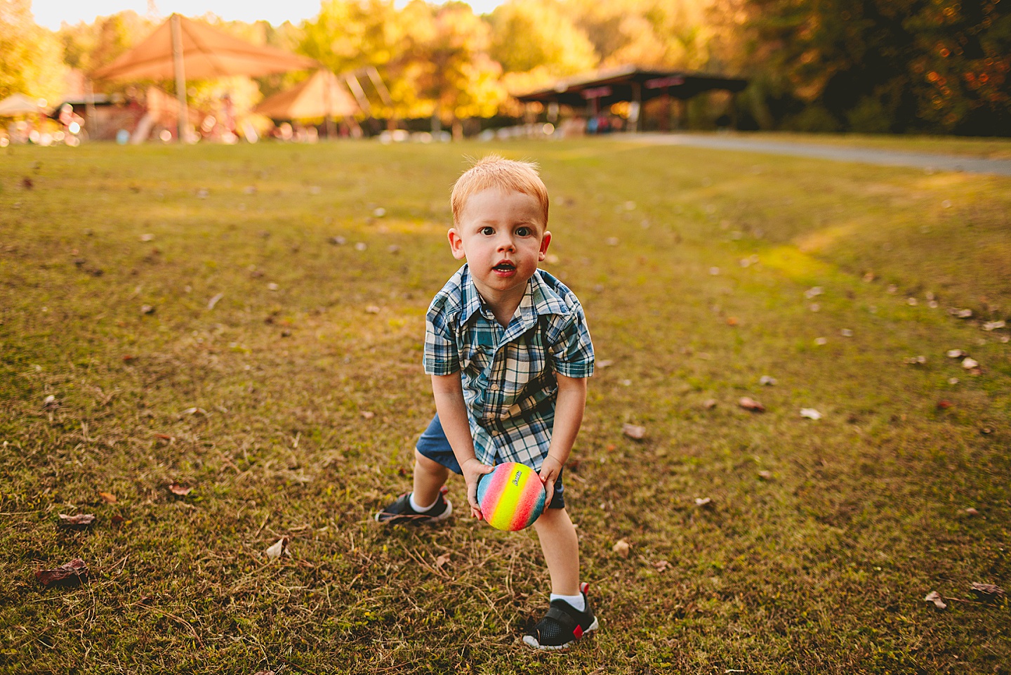 Family Photographer - North Carolina Family Park Photo Session