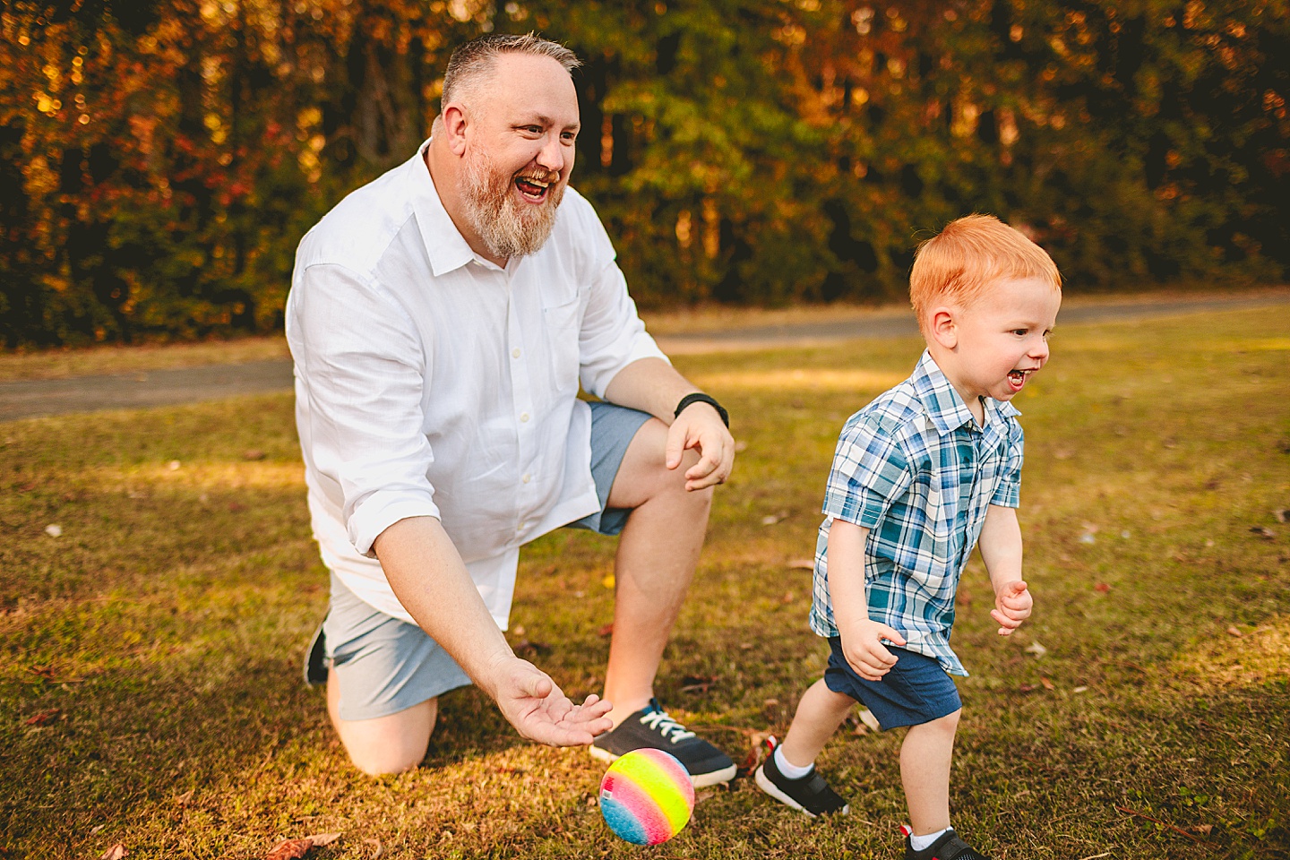 Family Photographer - North Carolina Family Park Photo Session