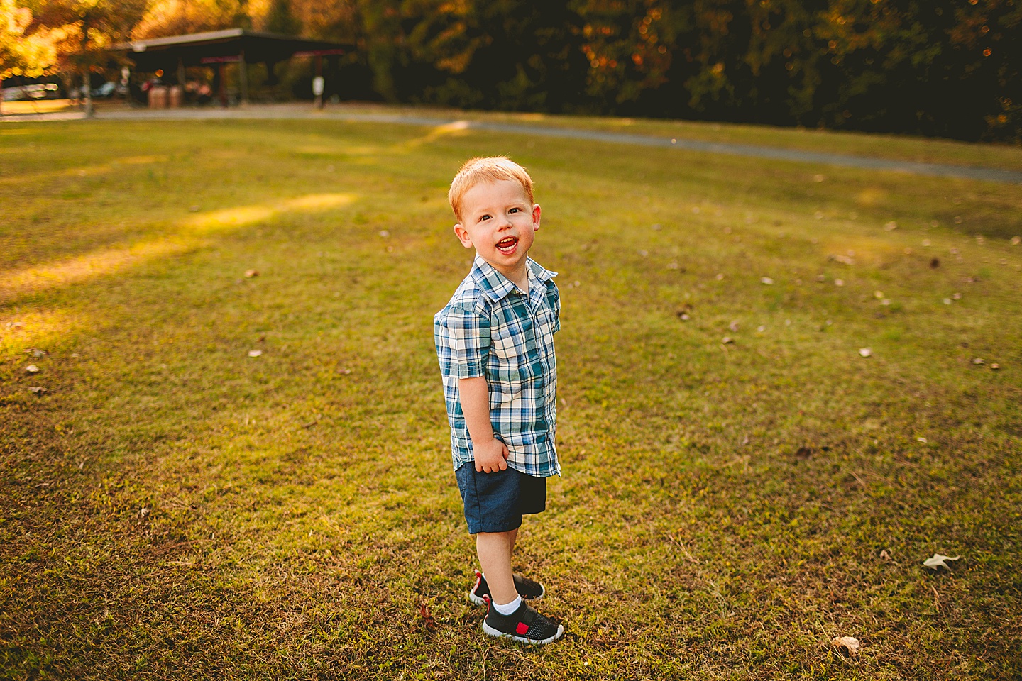 Family Photographer - North Carolina Family Park Photo Session