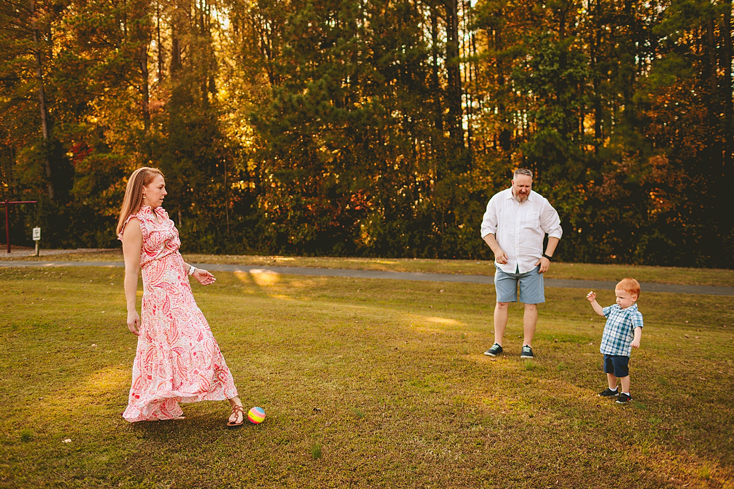 Family Photographer - North Carolina Family Park Photo Session
