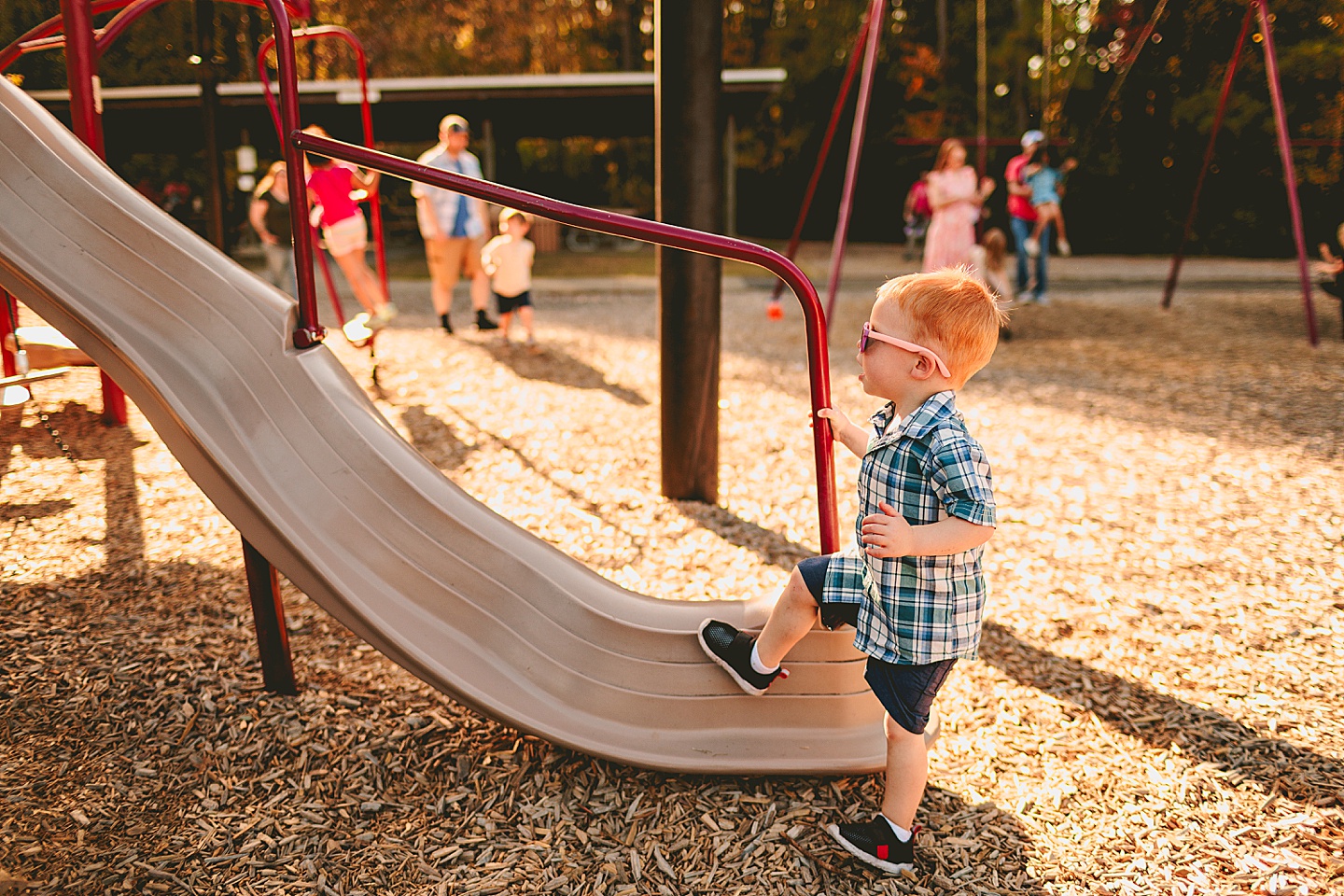 Family Photographer - North Carolina Family Park Photo Session