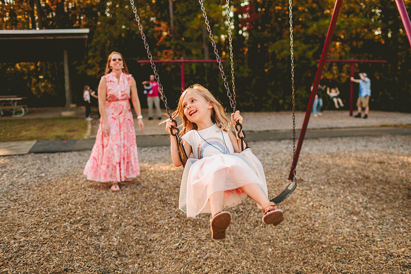 Family Photographer - North Carolina Family Park Photo Session