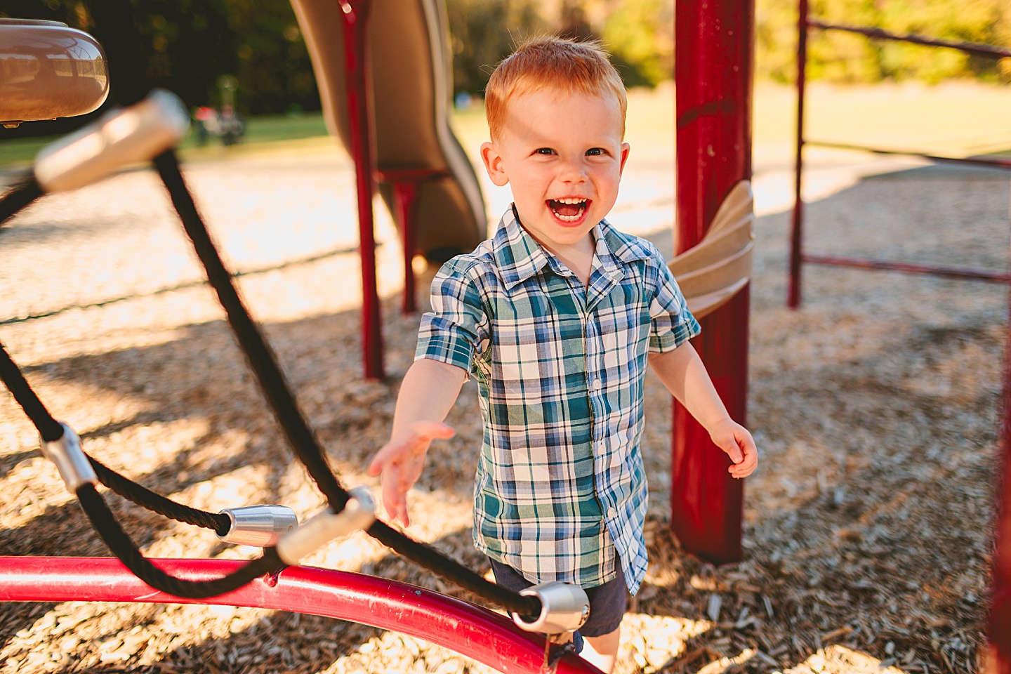 Family Photographer - North Carolina Family Park Photo Session