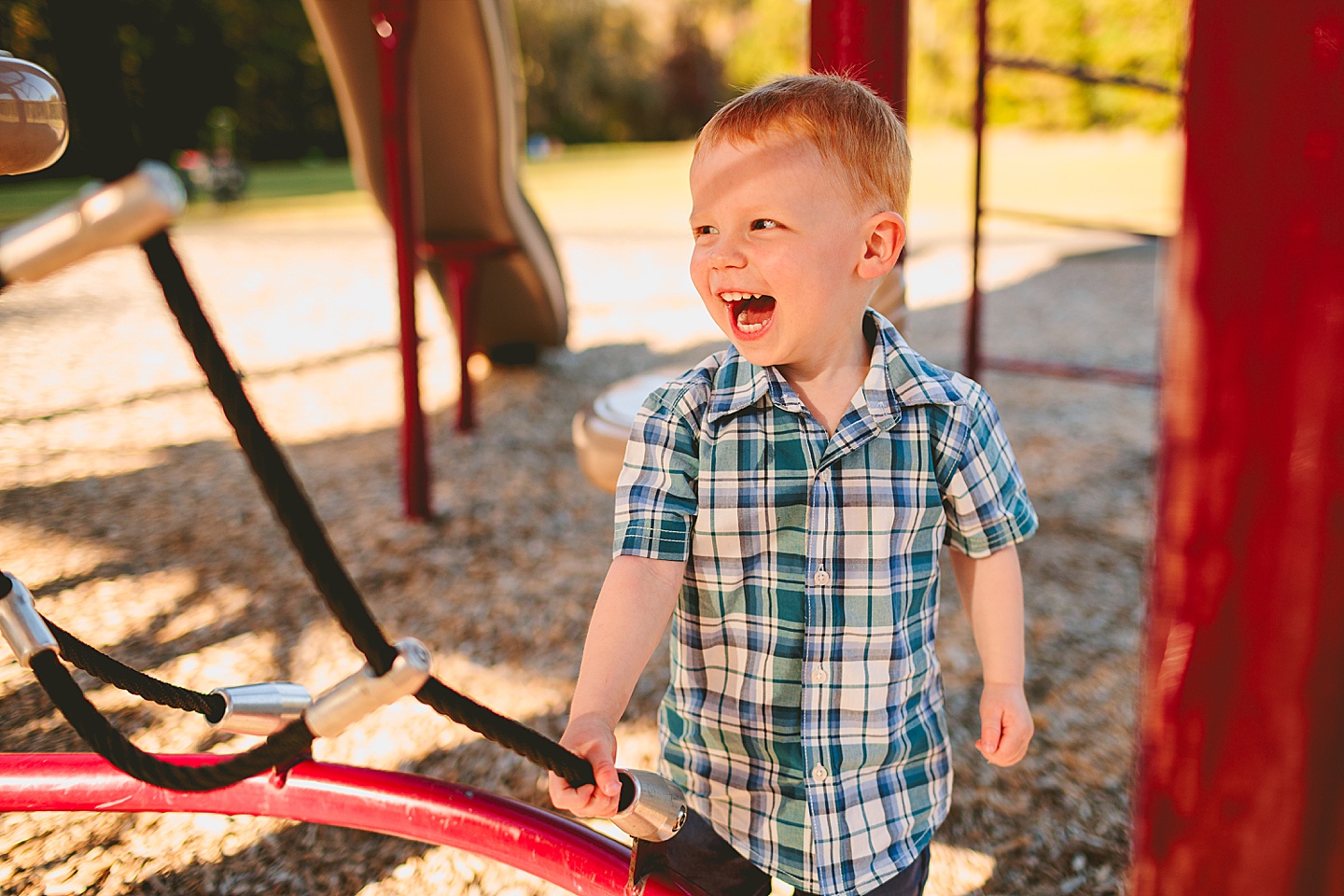 Family Photographer - North Carolina Family Park Photo Session