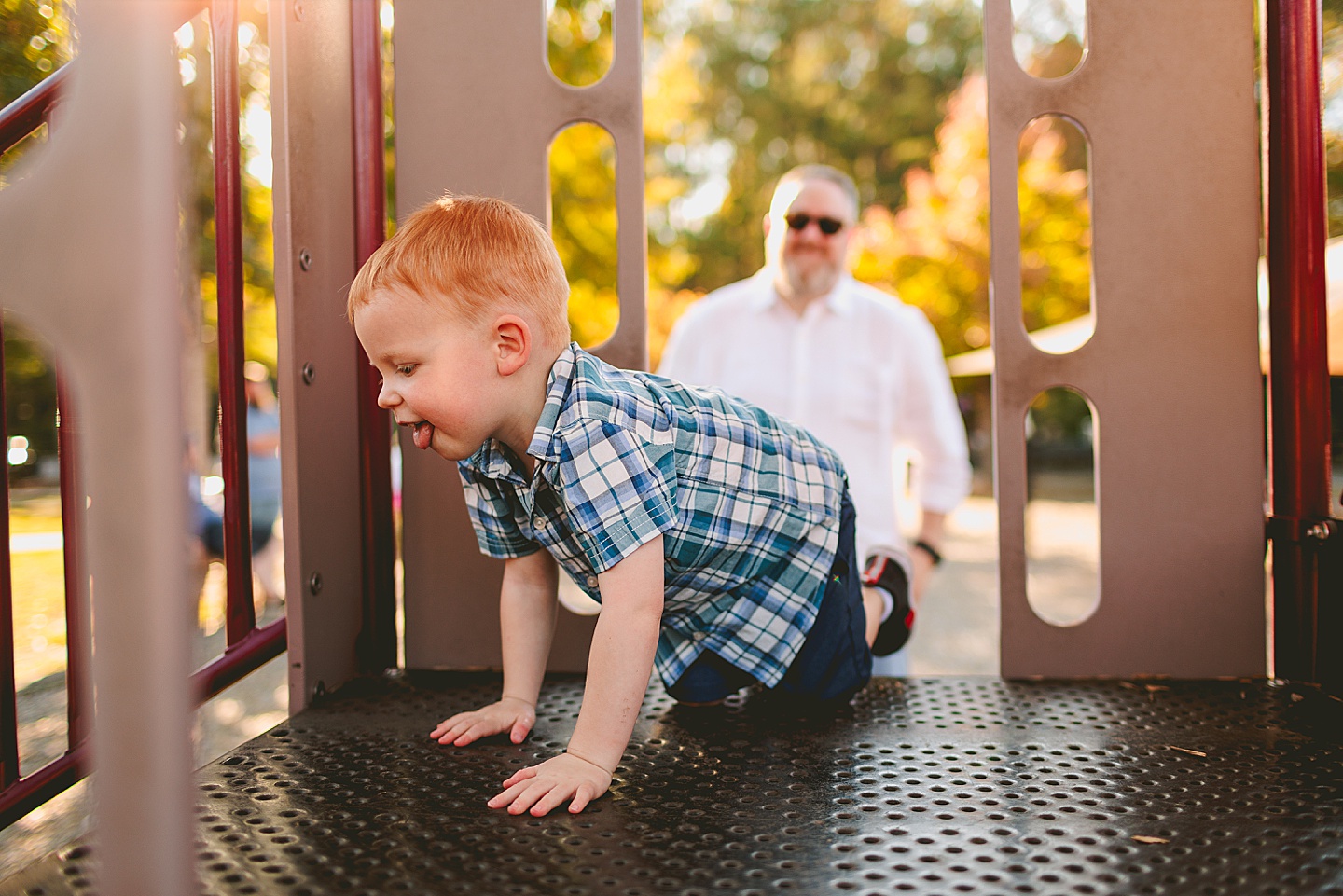 Family Photographer - North Carolina Family Park Photo Session