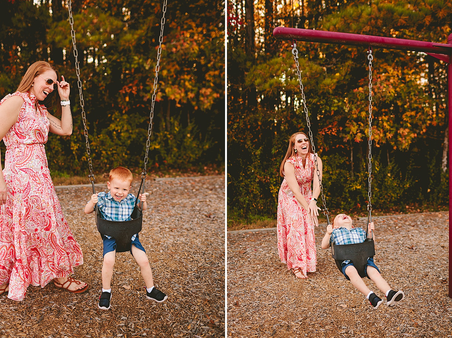 Family Photographer - North Carolina Family Park Photo Session
