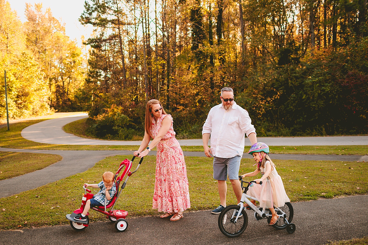 Family Photographer - North Carolina Family Park Photo Session