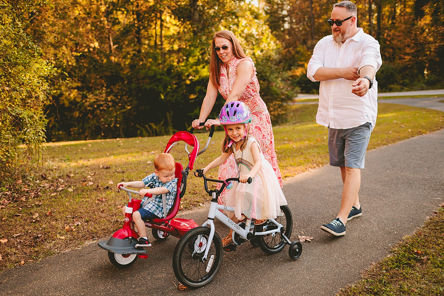 Family Photographer - North Carolina Family Park Photo Session