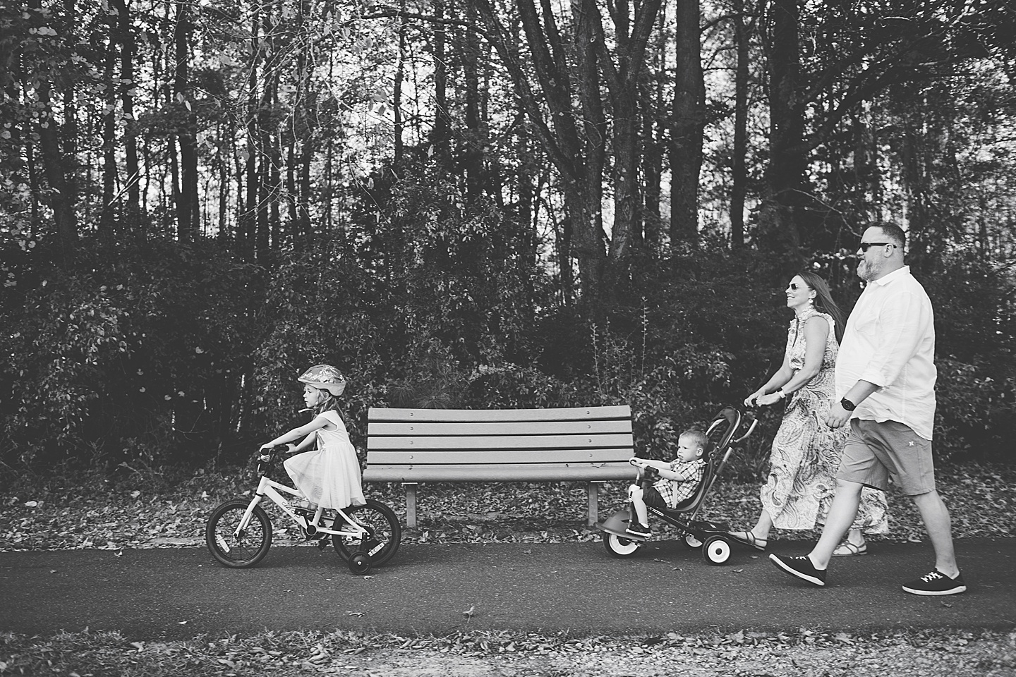 Family Photographer - North Carolina Family Park Photo Session