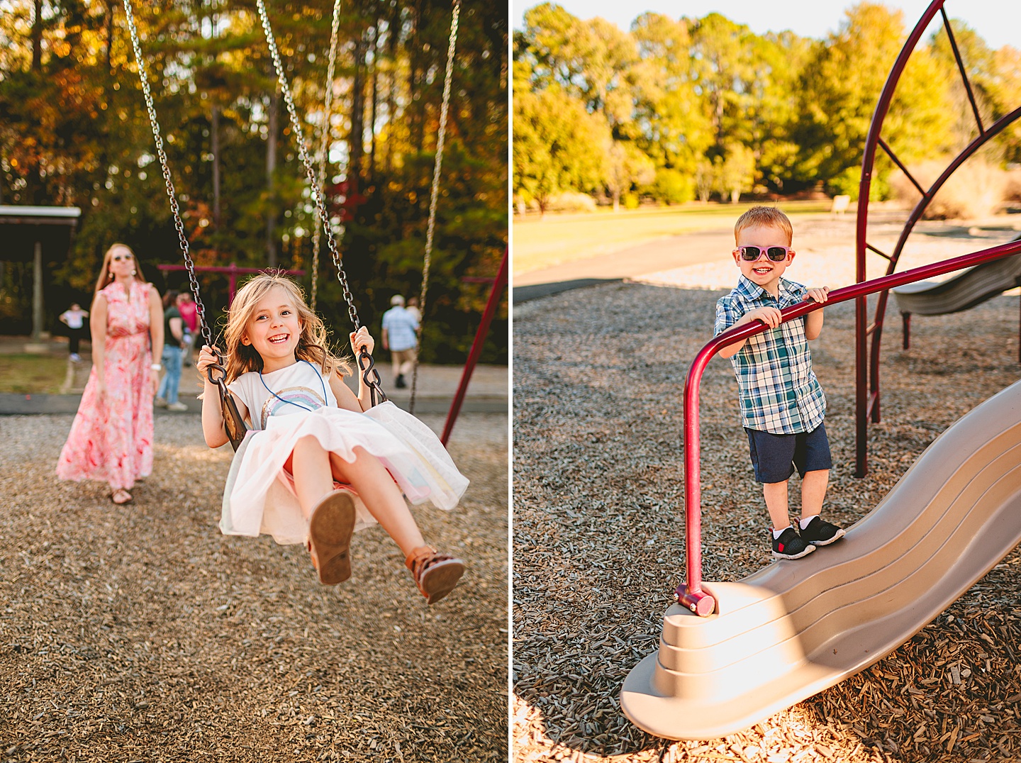 Family Photographer - North Carolina Family Park Photo Session