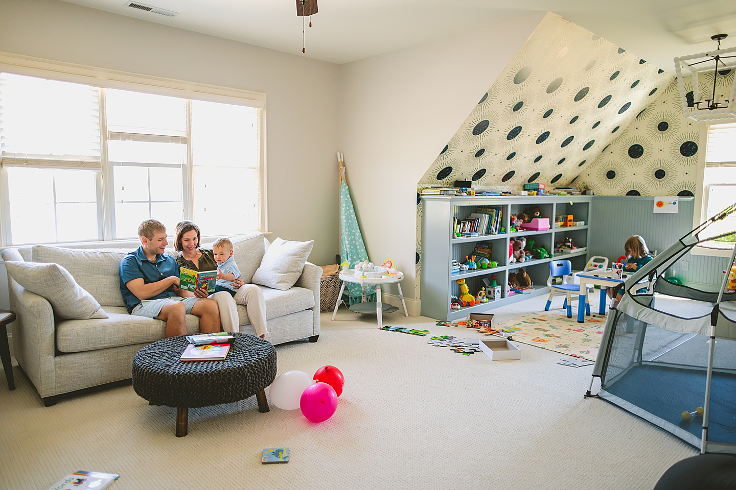 Family Photographer - At-Home Family Photography Session