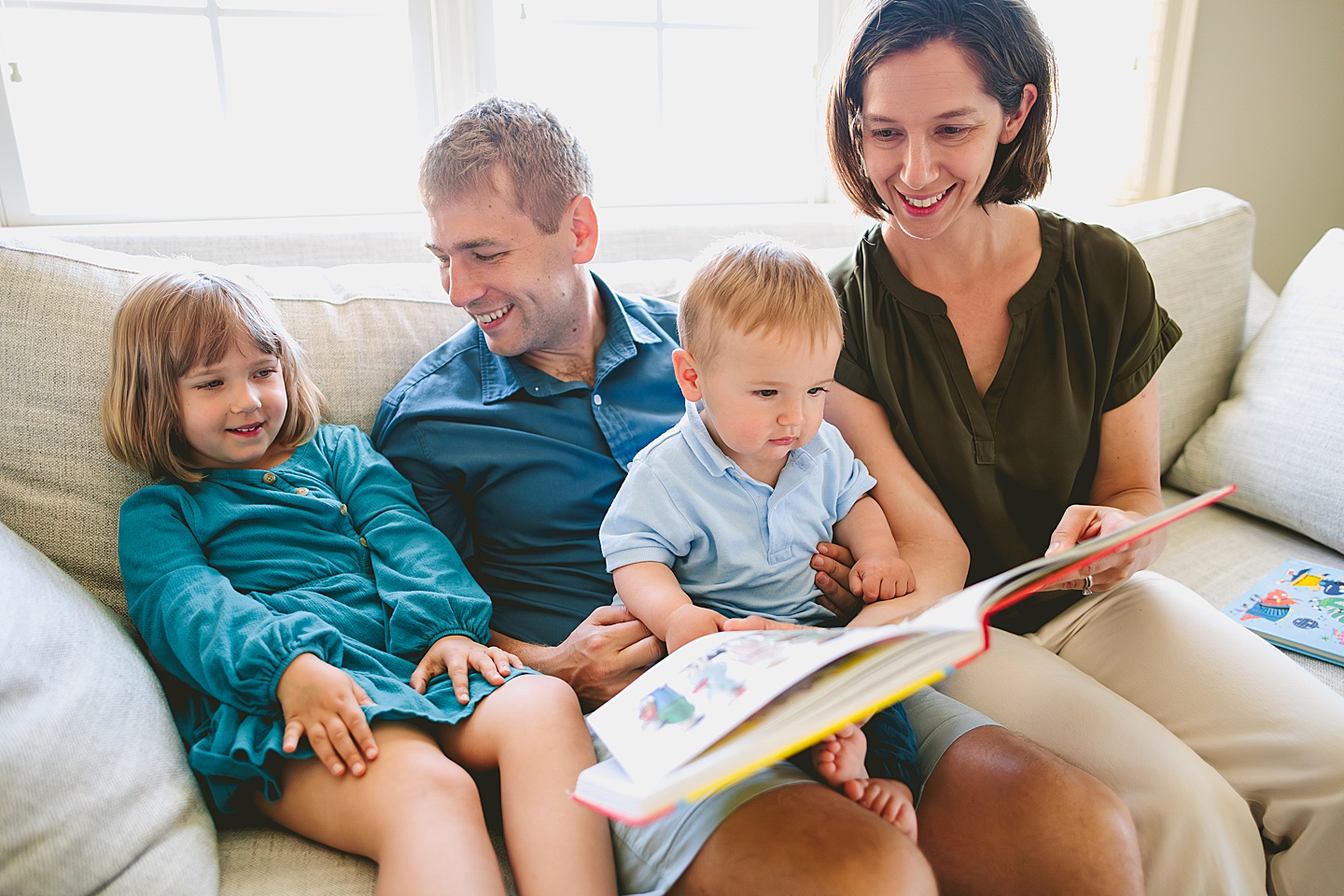 Family Photographer - At-Home Family Photography Session