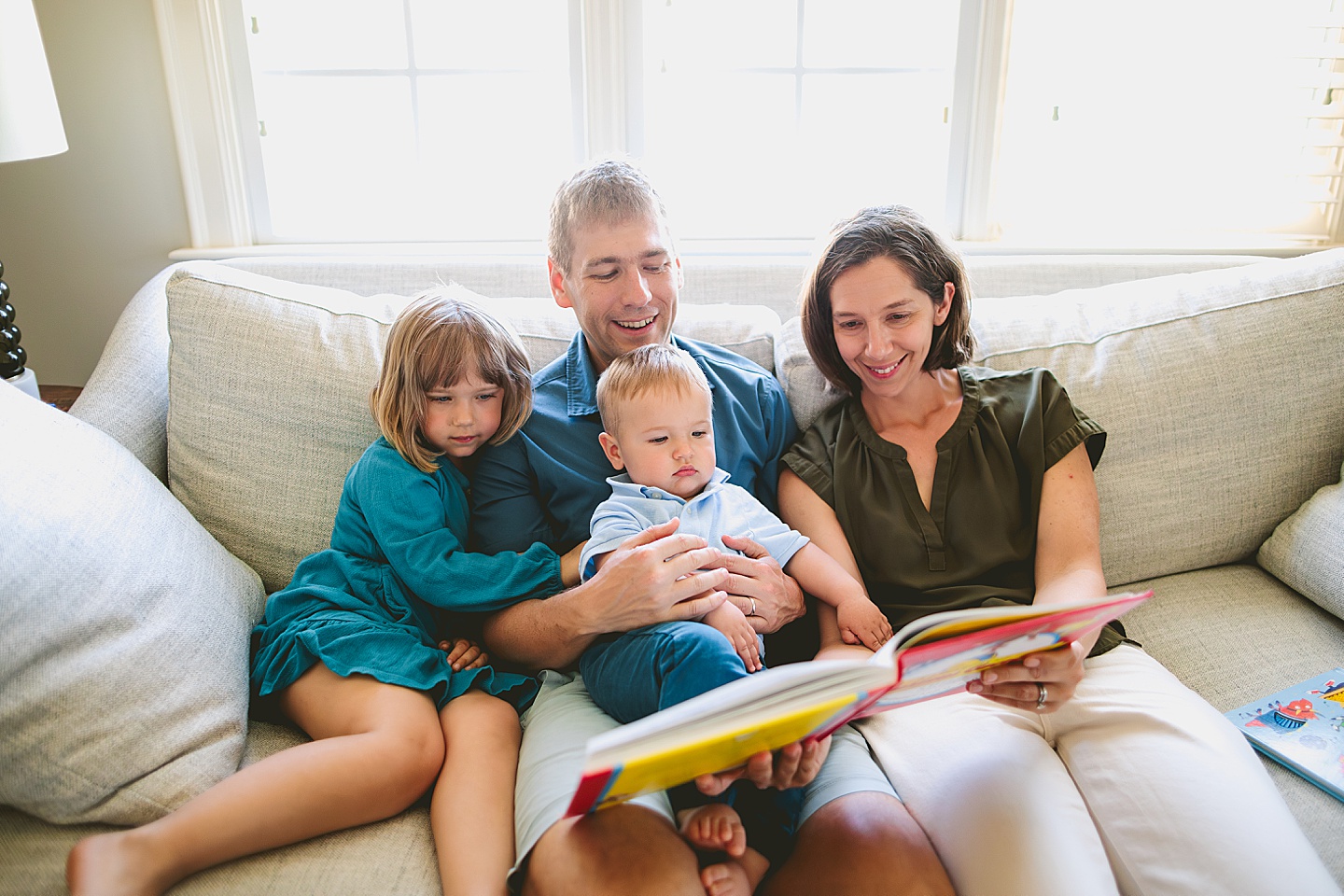 Family Photographer - At-Home Family Photography Session