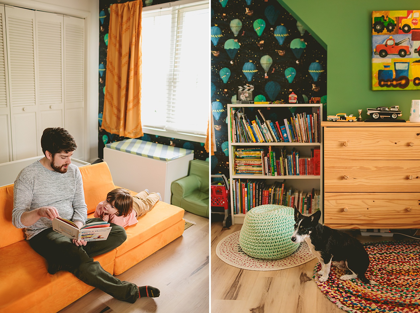 Family Photographer - Sara + Joe // Durham Newborn Photographer