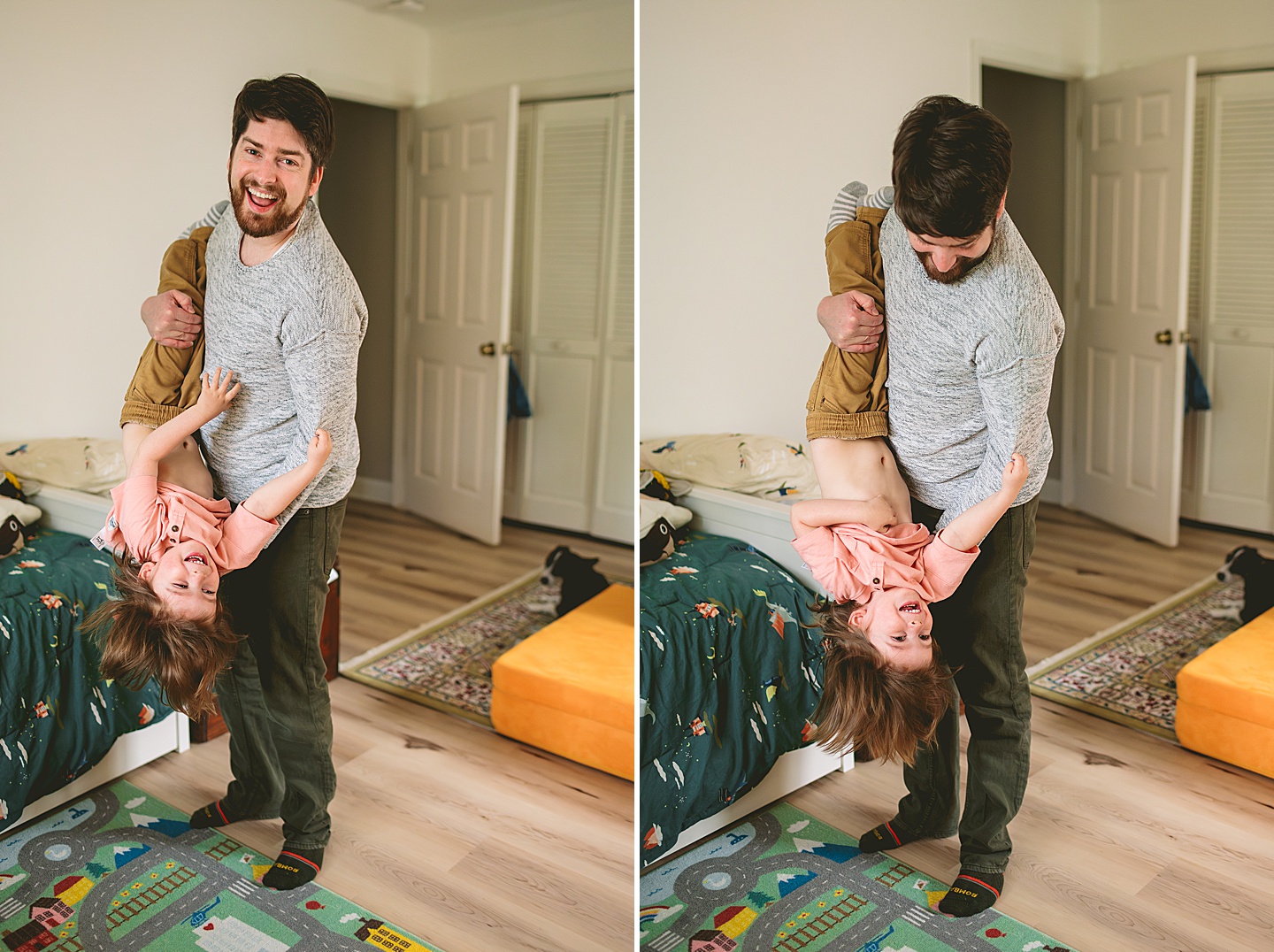Family Photographer - Sara + Joe // Durham Newborn Photographer