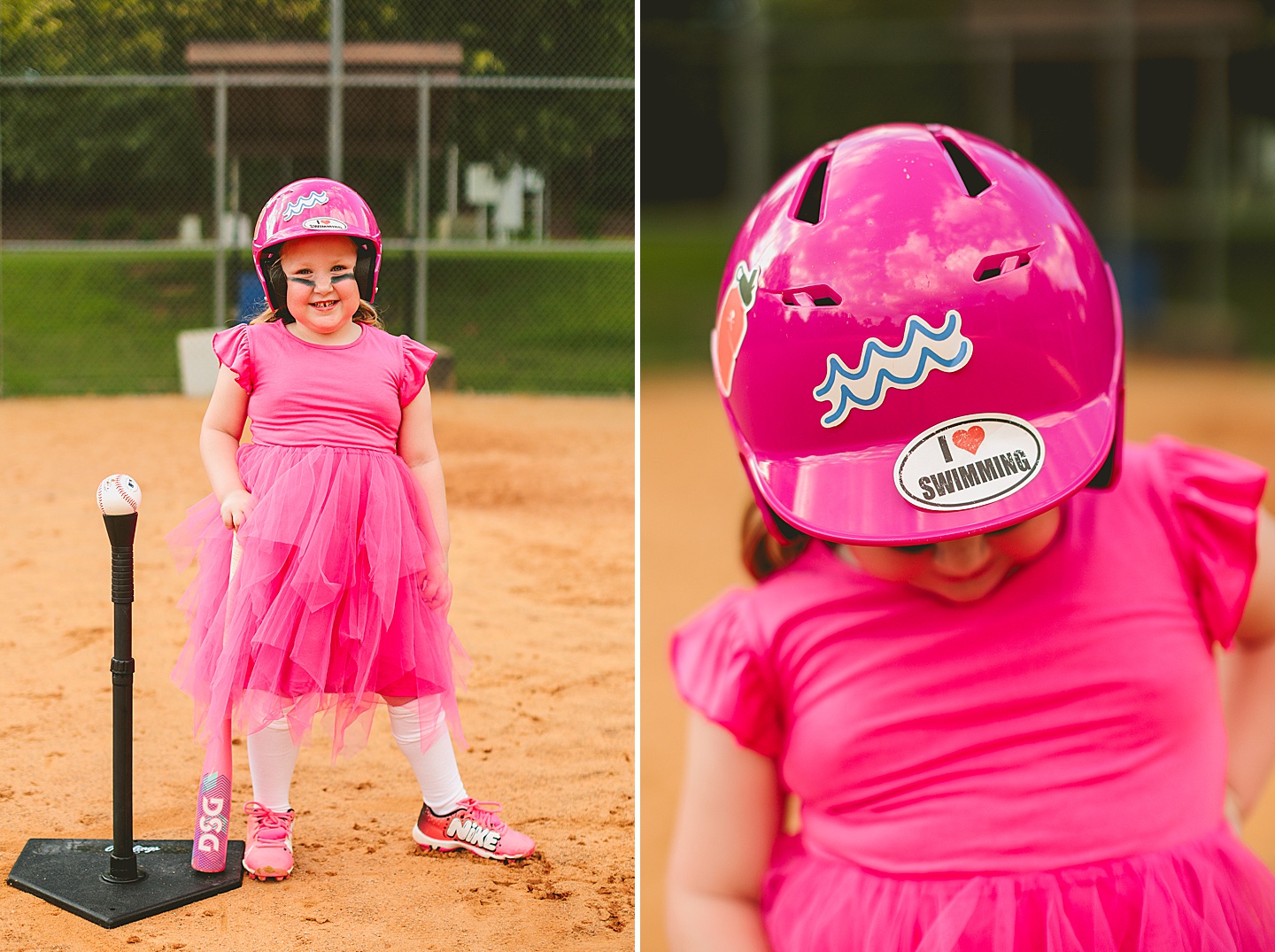Family Photographer - T-Ball Portraits // Apex Portrait Photographer