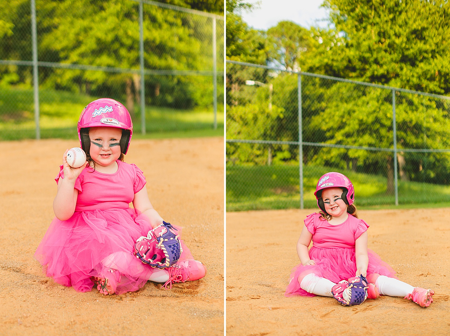 Family Photographer - T-Ball Portraits // Apex Portrait Photographer