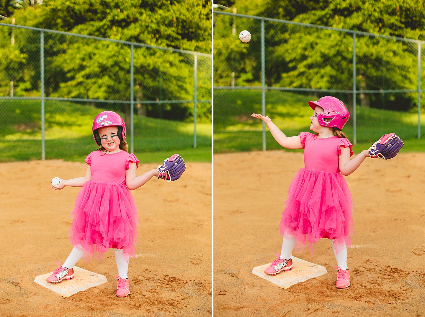 Family Photographer - T-Ball Portraits // Apex Portrait Photographer