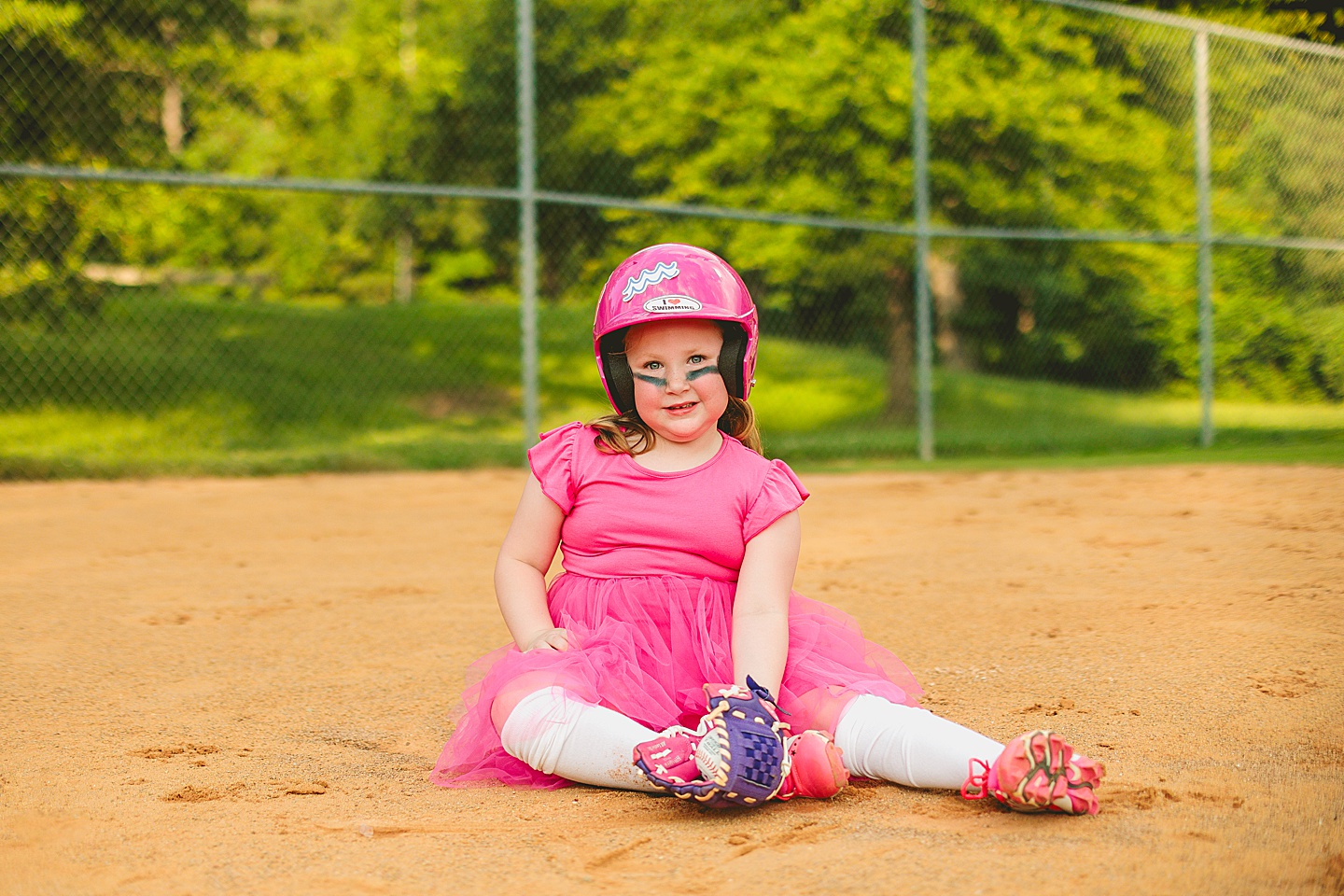 Family Photographer - T-Ball Portraits // Apex Portrait Photographer
