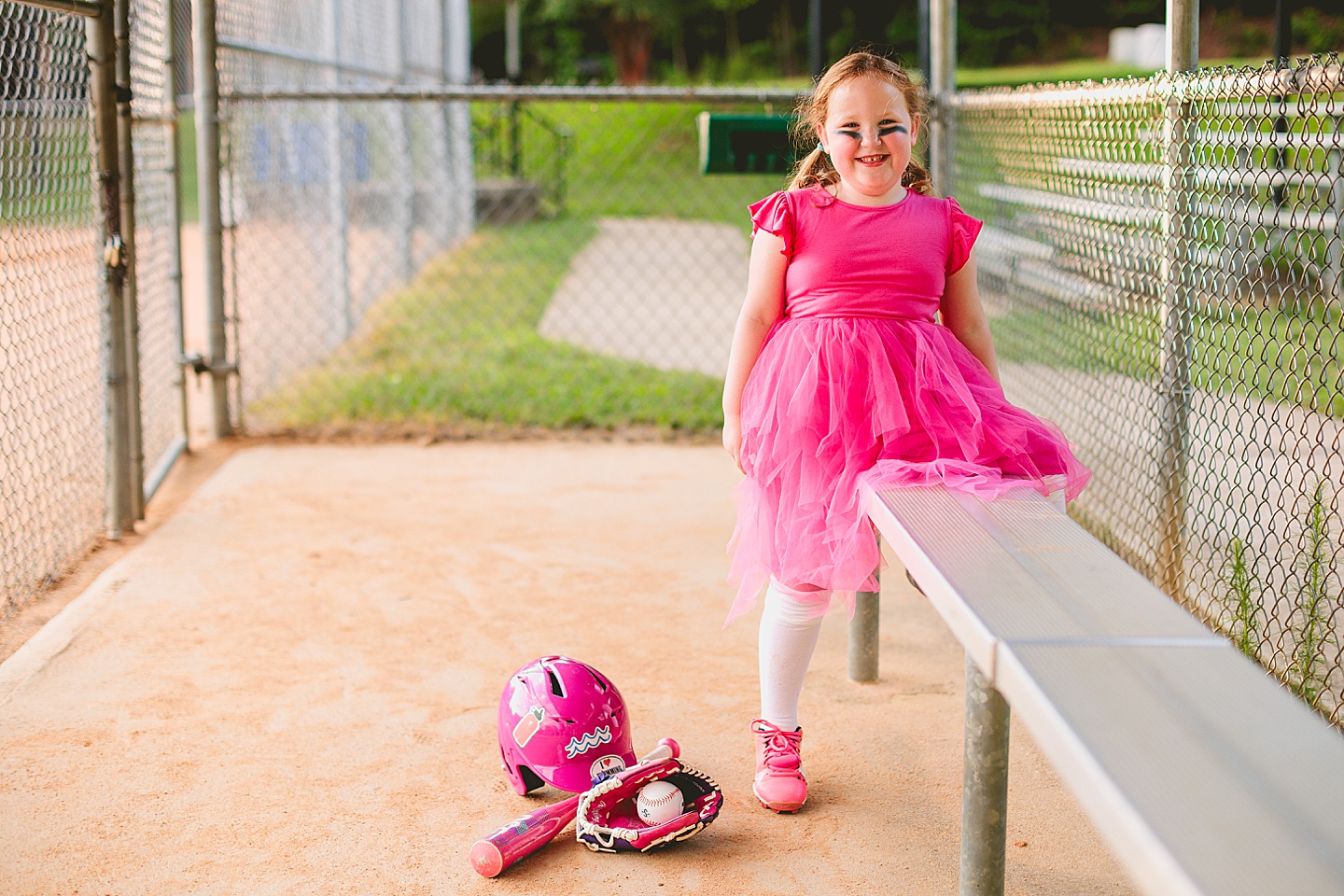 Family Photographer - T-Ball Portraits // Apex Portrait Photographer