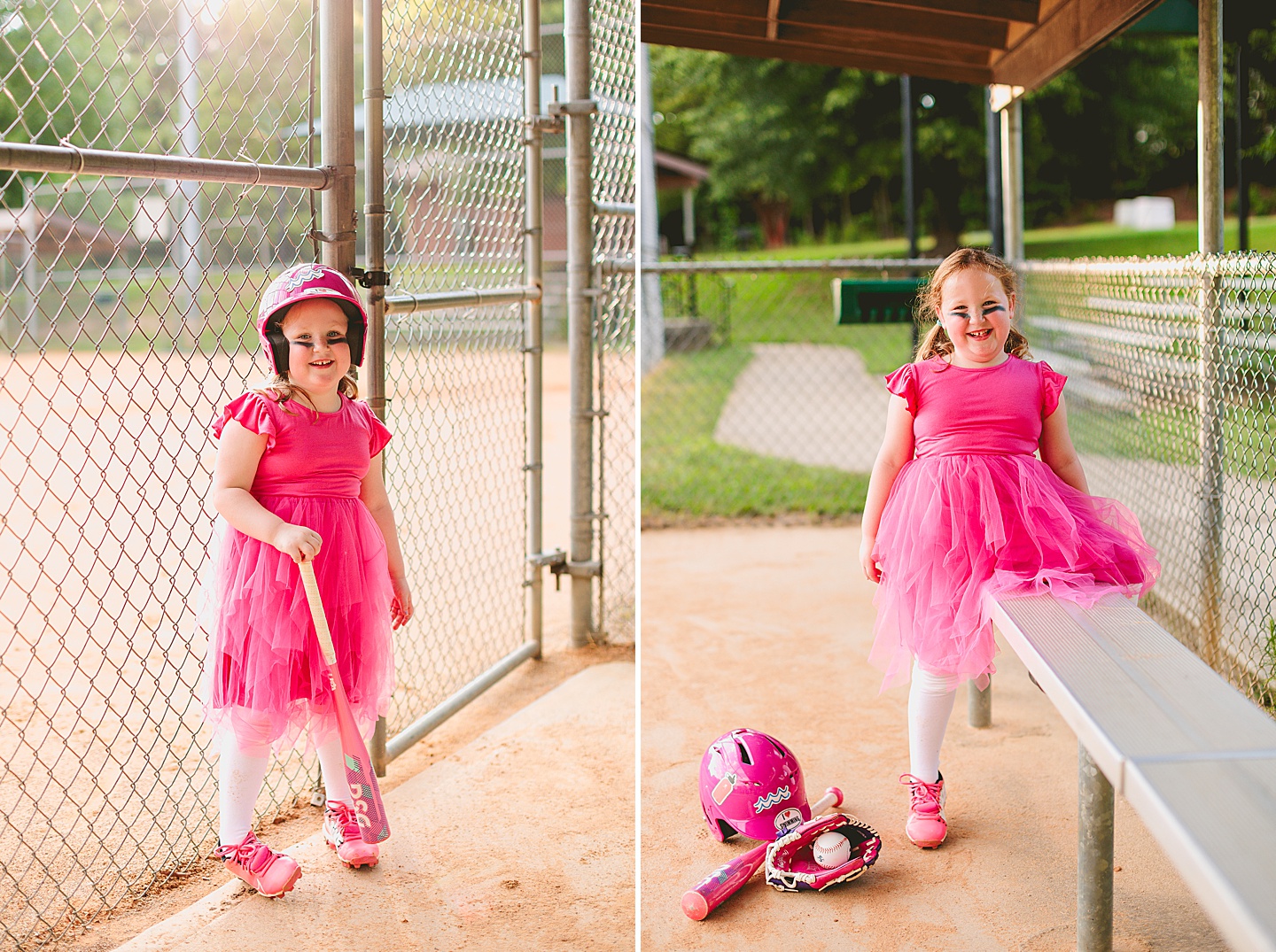 Family Photographer - T-Ball Portraits // Apex Portrait Photographer