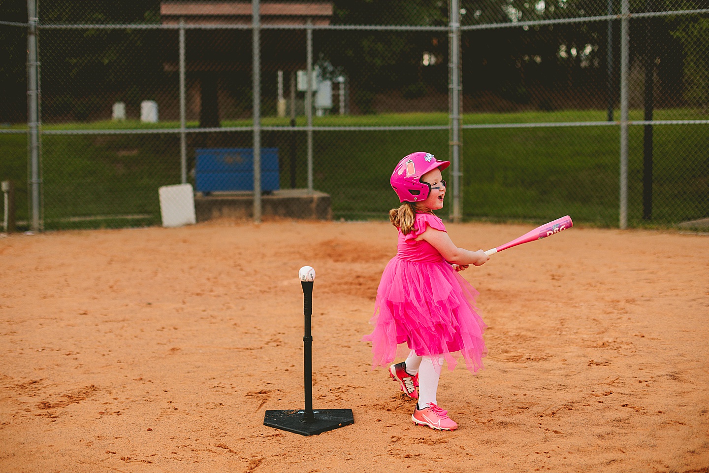Family Photographer - T-Ball Portraits // Apex Portrait Photographer