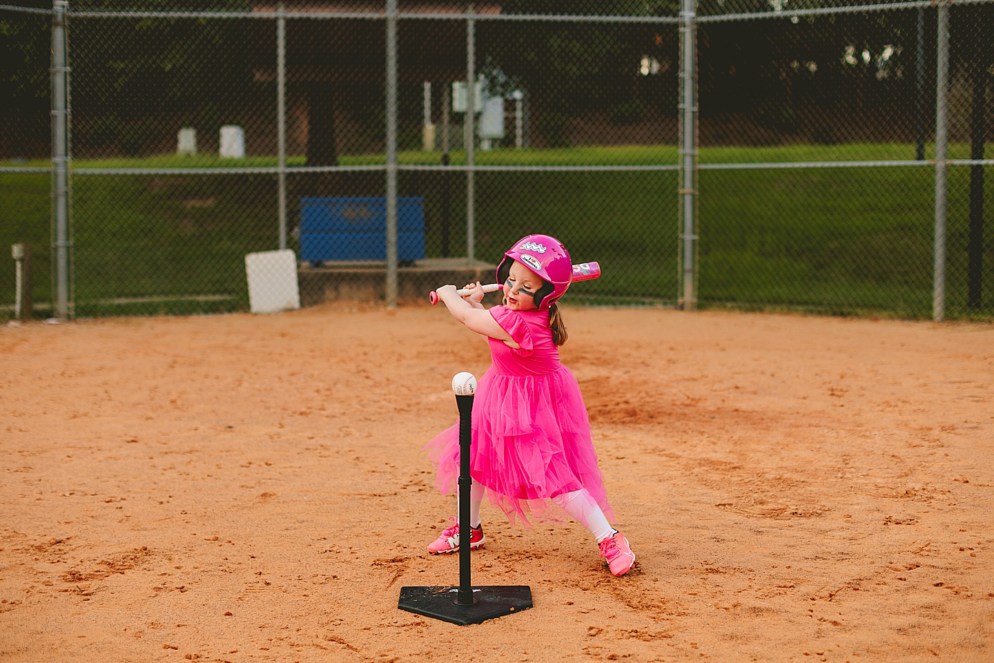 Family Photographer - T-Ball Portraits // Apex Portrait Photographer