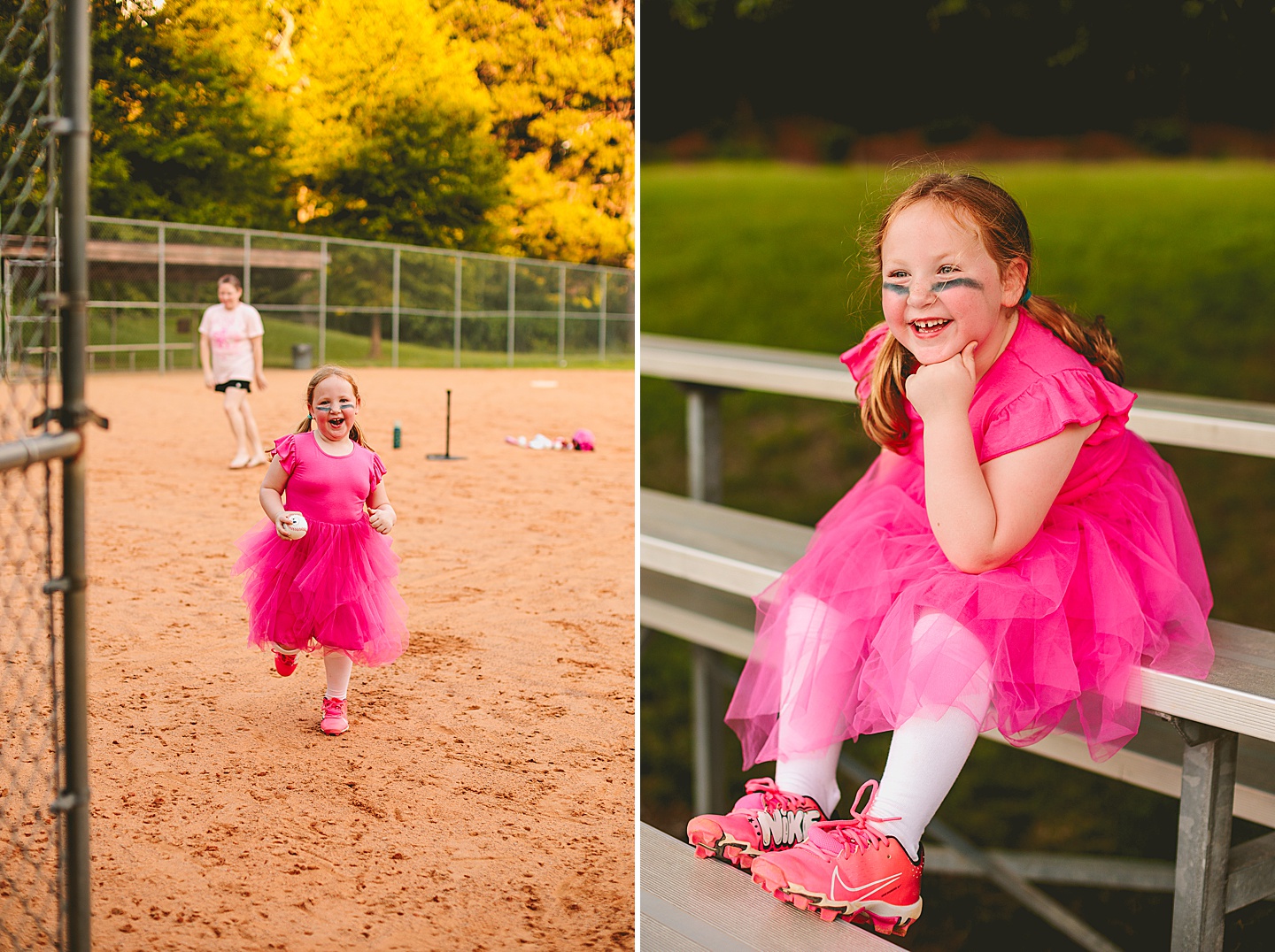 Family Photographer - T-Ball Portraits // Apex Portrait Photographer