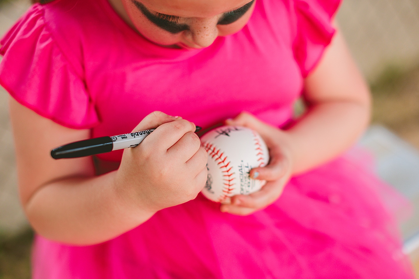 Family Photographer - T-Ball Portraits // Apex Portrait Photographer