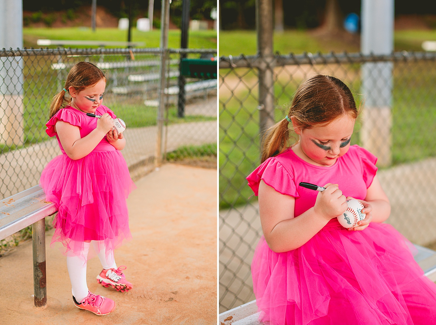Family Photographer - T-Ball Portraits // Apex Portrait Photographer