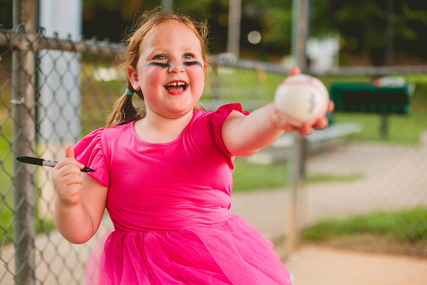 Family Photographer - T-Ball Portraits // Apex Portrait Photographer
